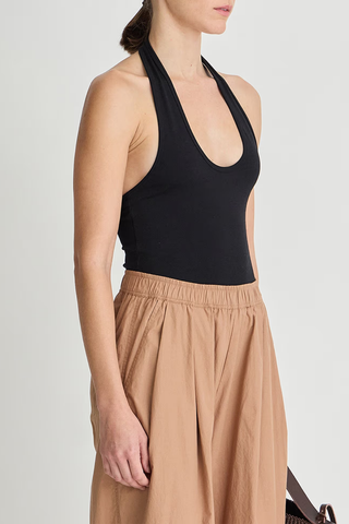 Bodi Halter Bodysuit | Black