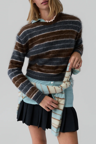 Grizzly Stripe Crew | Charcoal Combo