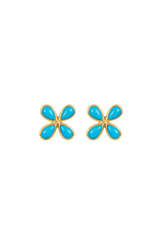 Sleeping Beauty Earrings | 1.66ct