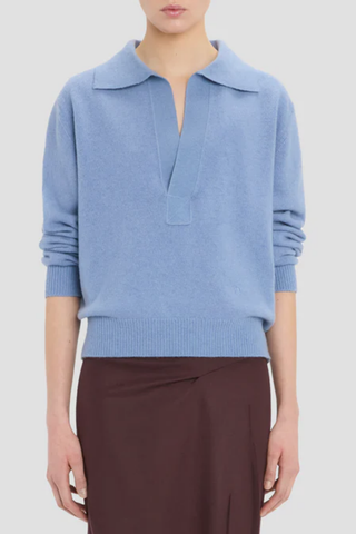 Genevieve Jumper | Ocean Mist Melange