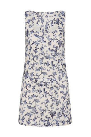 Rue Mini Dress | Blue Baroque