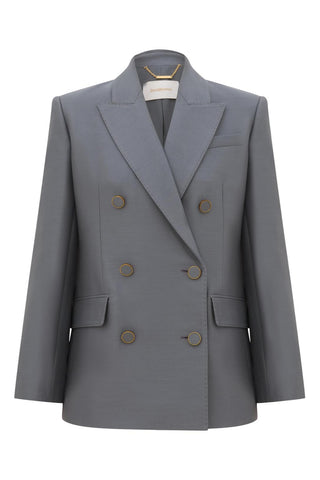 Valiant Double Breasted Blazer | Airforce