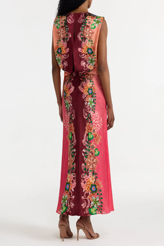 Gwen Dress | Fiori Border