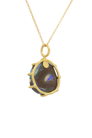 Matrix Opal Basket Pendant