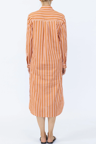 Elissa Dress | Pink/Brown