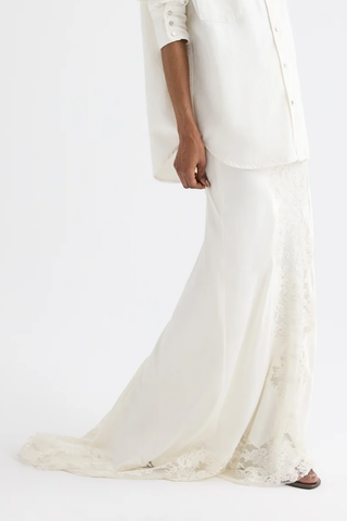 Lace Skirt | Ivory