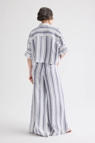 Next Ex Shirt | Ivory / Navy
