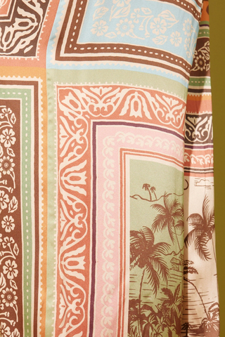 Alberta Silk Pant | Multi