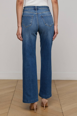 Scottie Wide Leg Jean | Cambridge