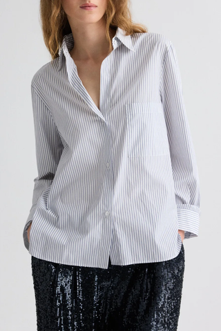 Next Morning Shirt | White/Midnight