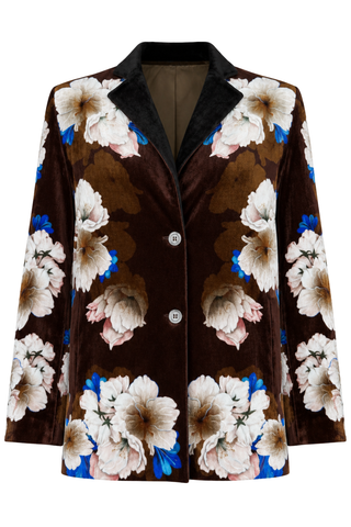 Kanada Velvet Jacket | Blossom