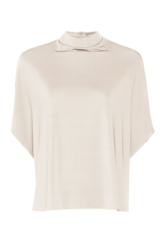 Jersey Cape Tee | Cream
