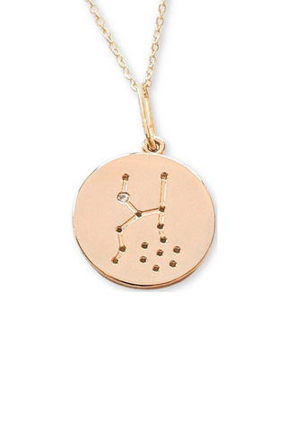 Constellation Charm Necklace | Gold