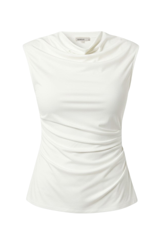 Casmi Sleeveless Top | Ivory