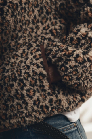 The Vail Jacket | Tan Leopard