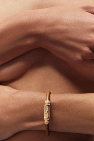 Lasso Locket Bracelet | Diamond
