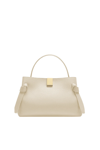 Mini Gyoza Leather Handbag | Angora