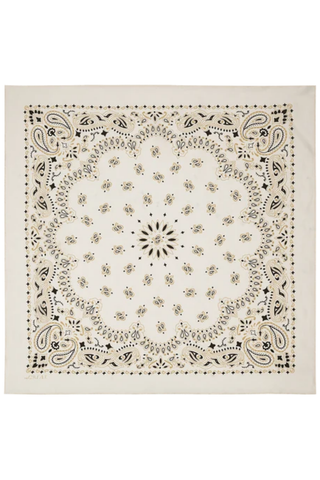 The Silk Bandana | Cream