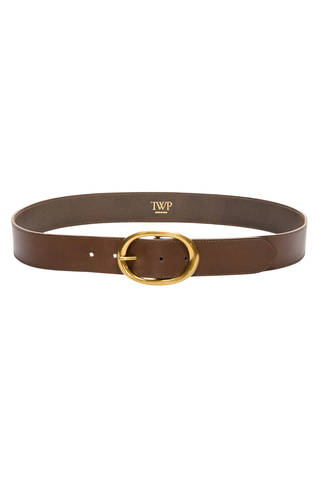 Wide Belt | Mink/Antique Light Gold