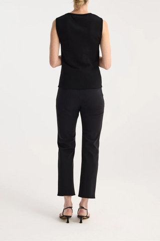 Cigarette Scuba Trousers | Black