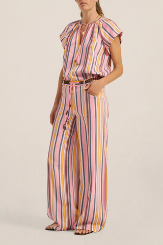 Zetus Top | Samos Stripe