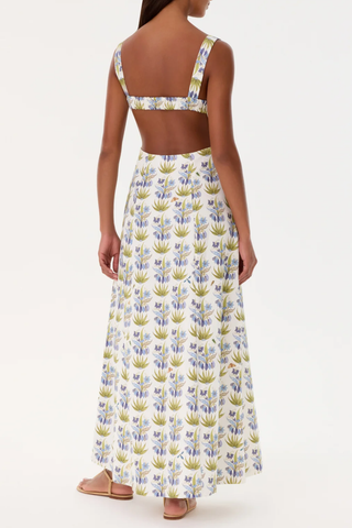 Azzurra Dress | Celestine Flower Blue