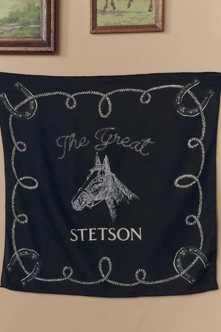 The Stetson Western Bandana | Navy