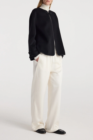 Double-Faced Pankou Style Jacket | Black