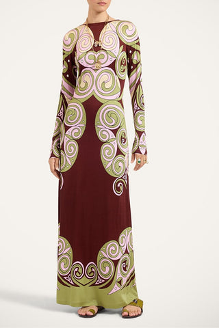 Slinky Swing Dress | Kells Swirl Placeé