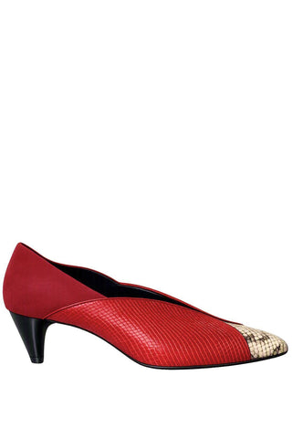 Ilou Heel | Scarlet Red/Sahara