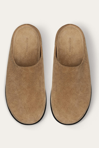 Vico Suede Mule | Caramel