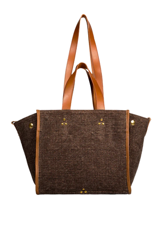 Léon S Tote | Chocolat Linen