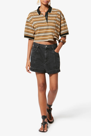 Isalyne Top | Beige / Khaki