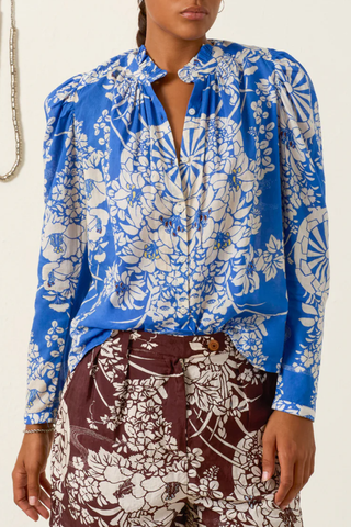 Artemis Royal Spoke Shirt | Medium Blue