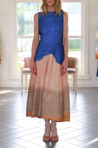 Georgia Satin Midi Dress | Moontide