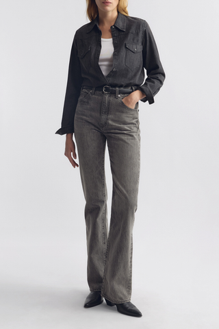Travis Shirt | Faded Black Wash