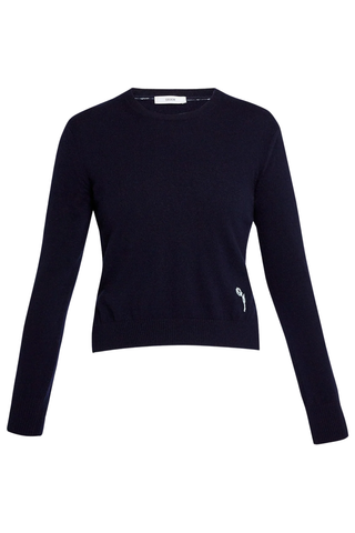 Cashmere Crew Neck Jumper | Navy