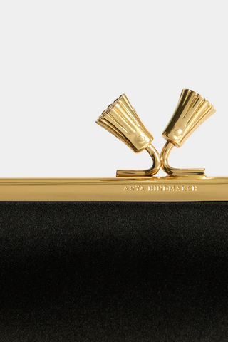 Maud Tassel Clutch | Black