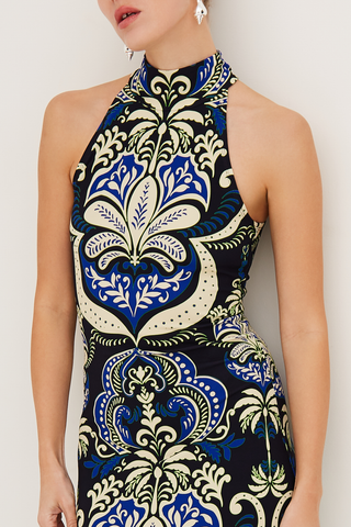 Asher Dress | Palm Pavillion Cobalt