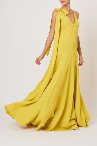 Archery Gown | Sun Yellow