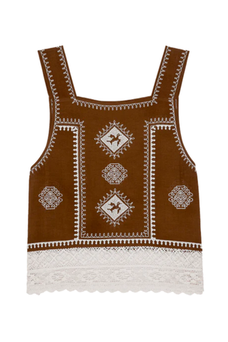 The Sparrow Tank | Chocolate