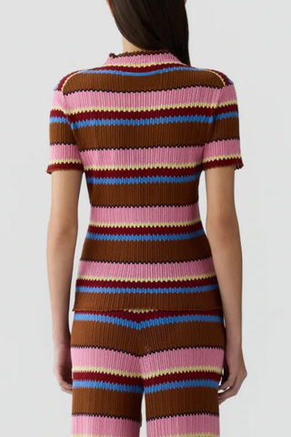 Palazzo Top | Burnt Sienna Combo