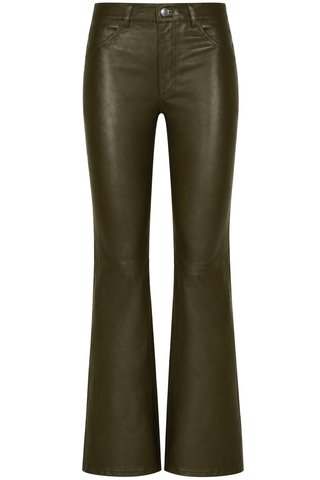 5 Pocket Micro Flare Pant | Olive