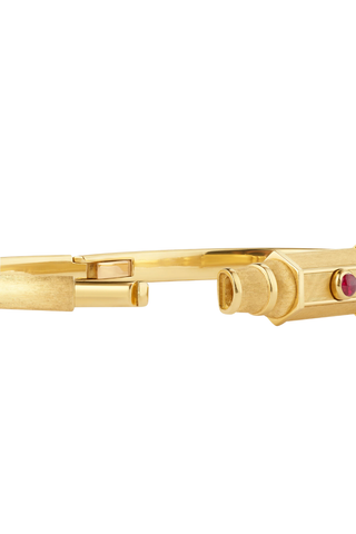 Ruby Baby Locket Bracelet | Medium