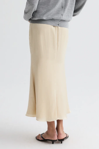 At Last Midi Skirt | Parchment