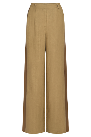 Slim A Pant with Lip Tux | Kelp / Ermine