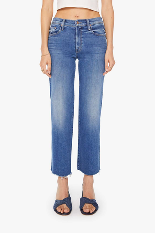 Mid Rise Rambler Zip Ankle Fray | Dugout Doobies