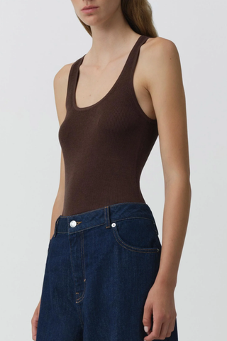 Kioni Tank | Chocolate
