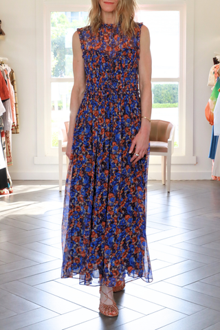 Kasia Silk Dress | Violet