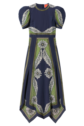 Cherie Scarf Dress | Bounty Placée Navy